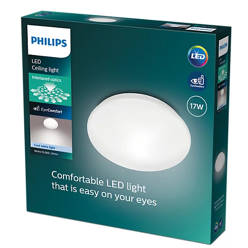 Philips 17W 4000K Nötr Gün Işığı Tavan Armatürü 915005778901