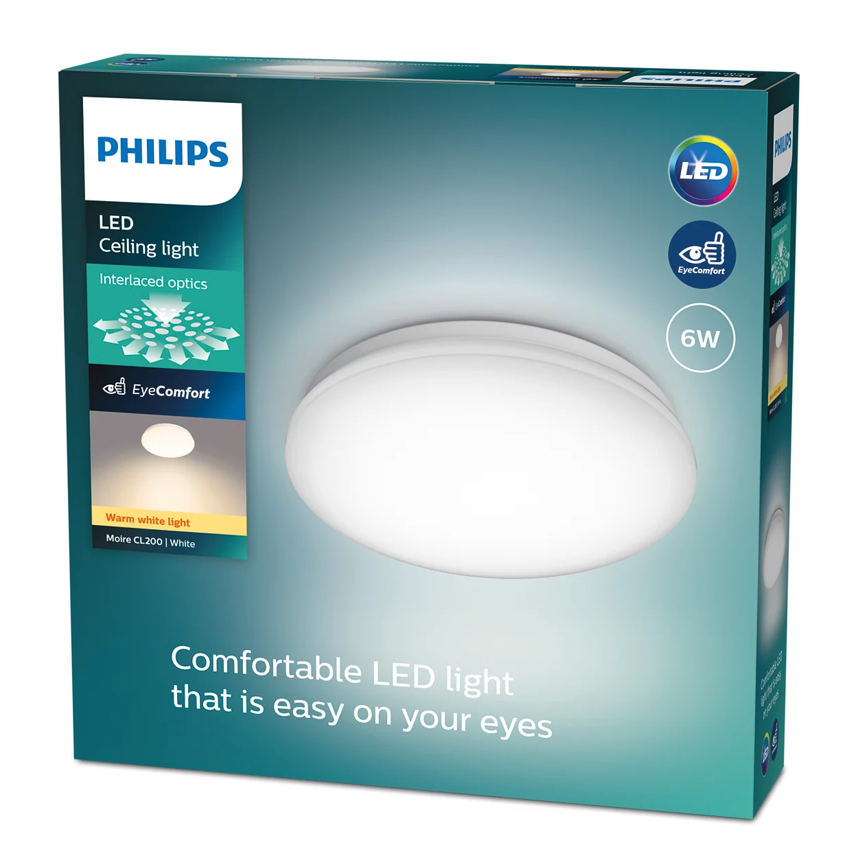 Philips 6W 2700K Sarı Gün Işığı Tavan Armatürü 915005777601