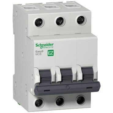 SCHNEIDER - Schneider Easy 3x50A 4,5kA C Otomatik Sigorta EZ9F34350